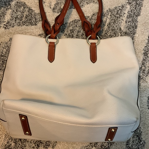Dooney & Bourke leather pebble grain Tammy Tote - Picture 10 of 16